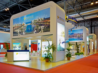 Messestand WRM London Iberostar 2008